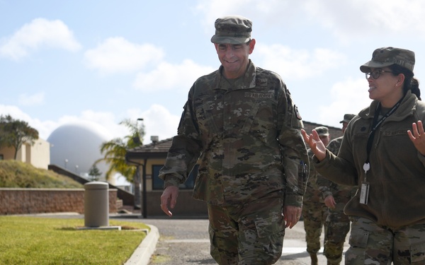 Lt. Gen. Loh tours the 195th Wing