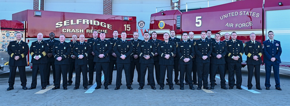 Selfridge Fire Department group photo