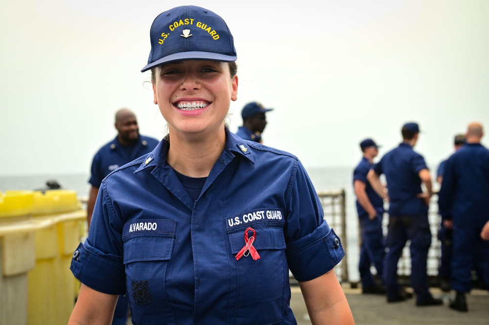 USCGC Spencer (WMEC 905) kicks off heart health awareness month