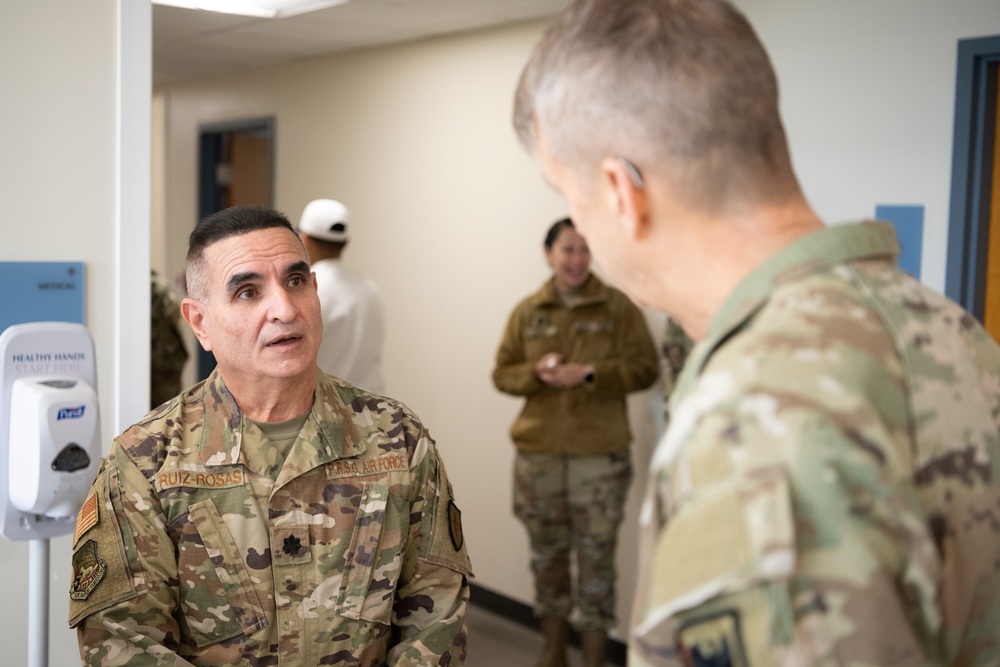 Gen. Daniel R. Hokanson, CNGB visits the 156th Wing