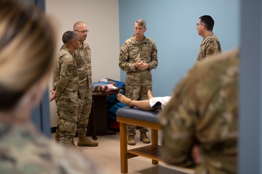 Gen. Daniel R. Hokanson, CNGB visits the 156th Wing