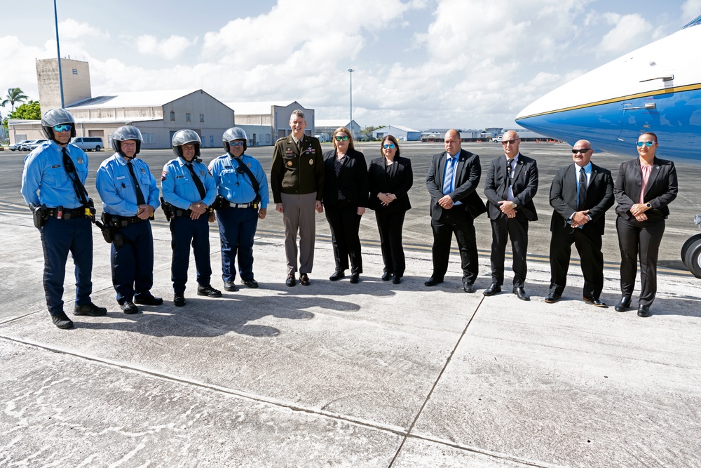 Gen. Daniel R. Hokanson, CNGB visits the 156th Wing