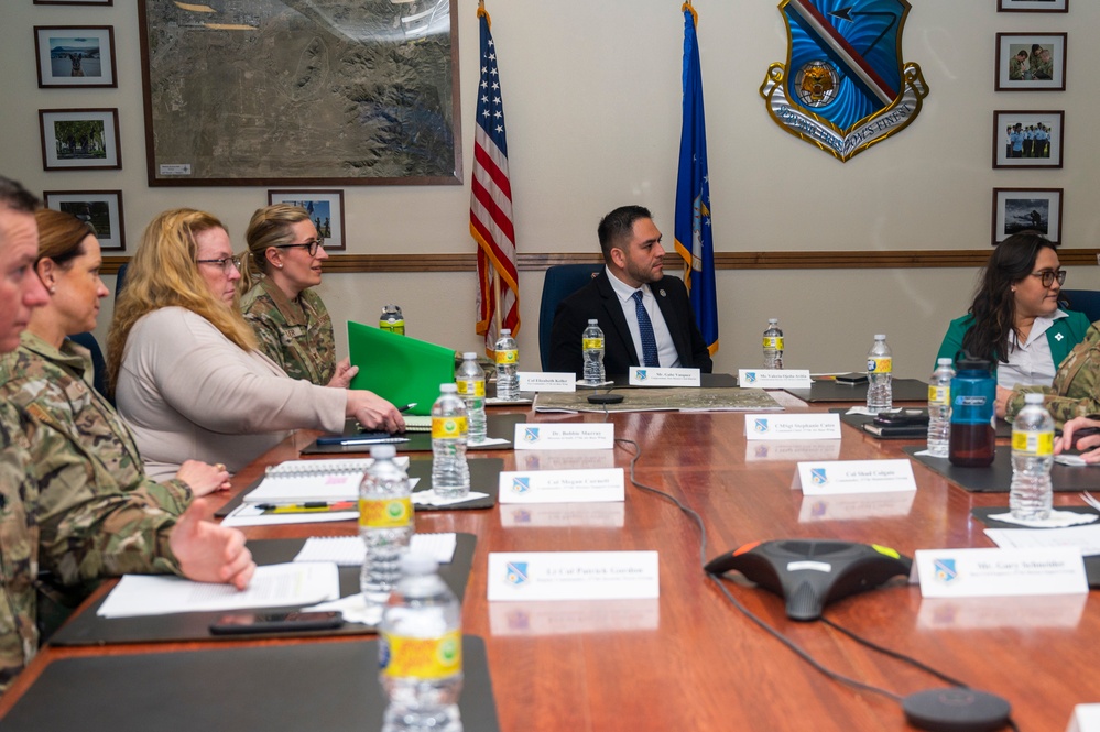 New Mexico Congressman Gabe Vasquez visits Kirtland Air Force Base