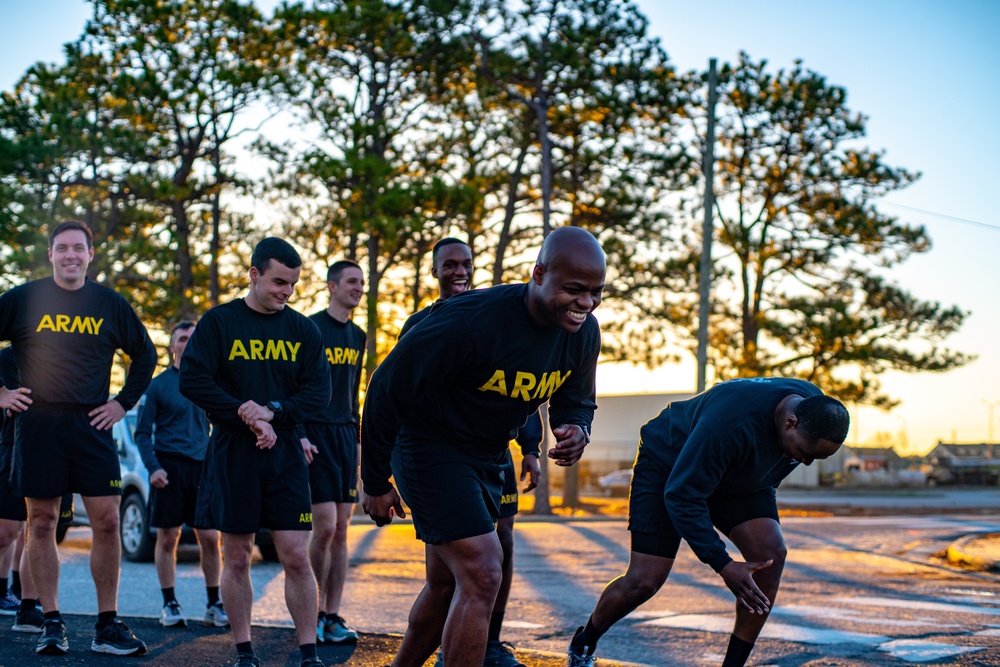 Providers Conduct Sprinting Drills for H2F PT