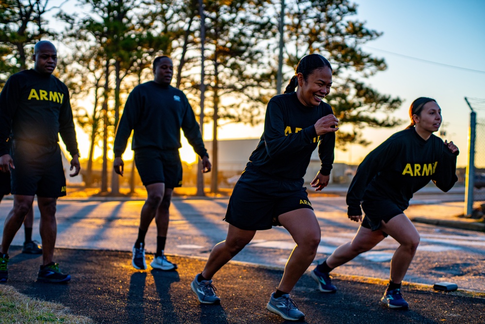 Providers Conduct Sprinting Drills for H2F PT