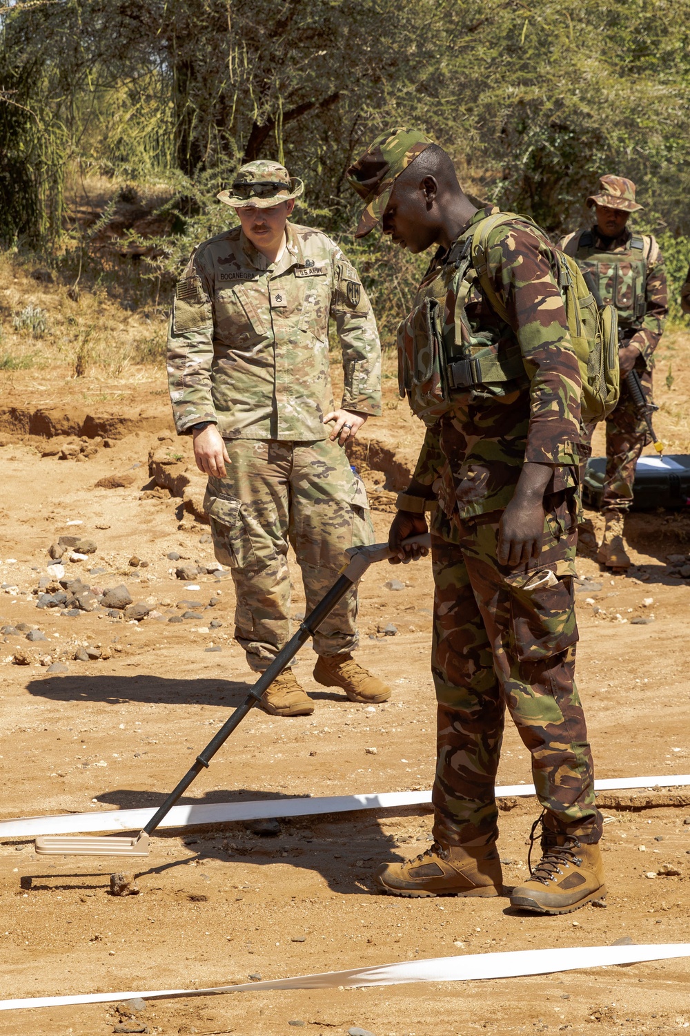 U.S. Army EOD trains Kenyan, Ugandan troops on IEDs