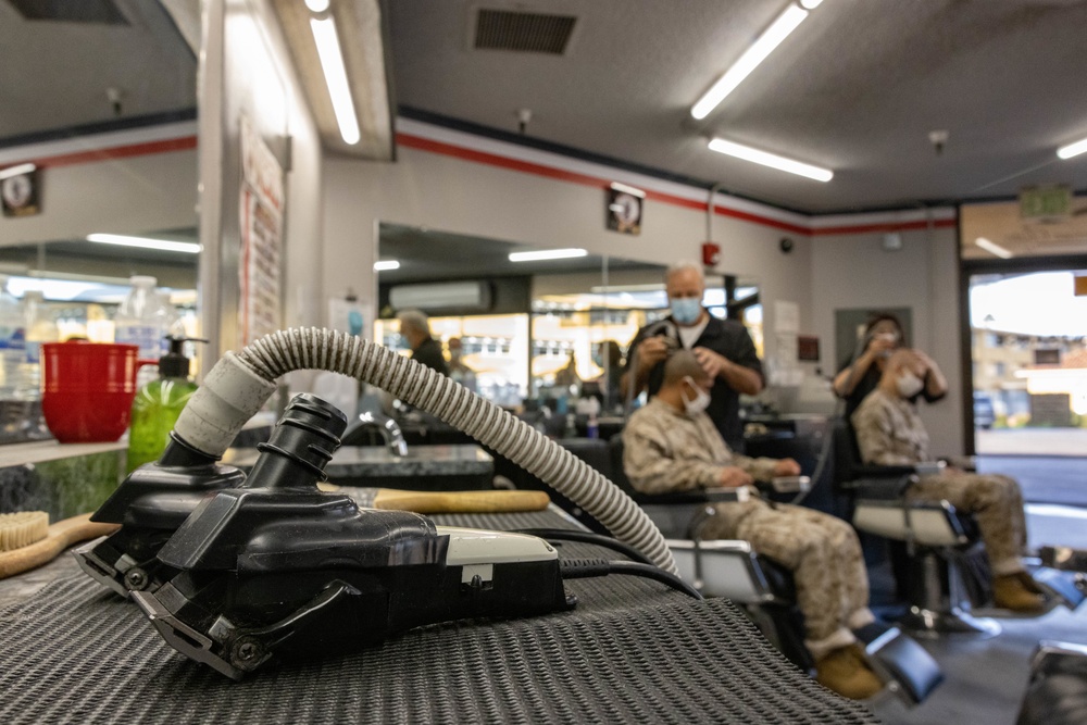 Charlie Company PX Call and Haircuts