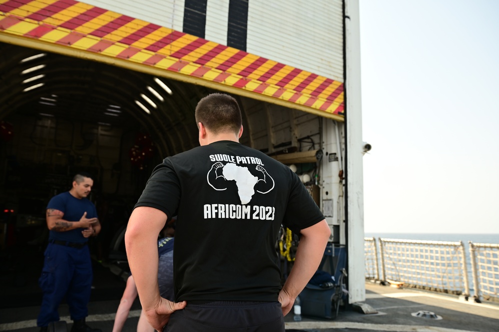 USCGC Spencer (WMEC 905) kicks off heart health awareness month