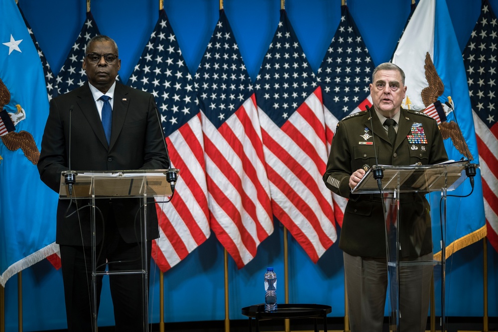 SECDEF Hosts 9th Ukraine Defense Contact Group