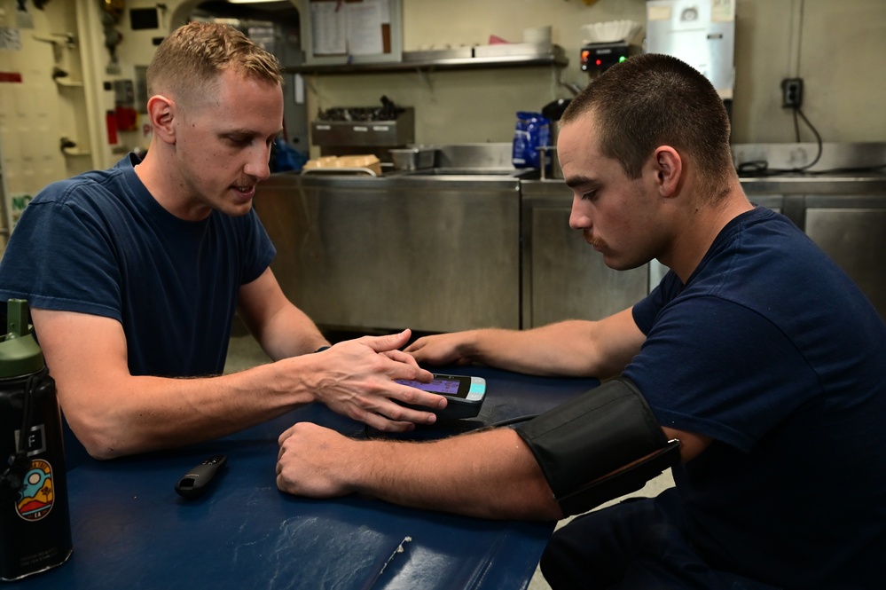 USCGC Spencer (WMEC 905) kicks off heart health awareness month