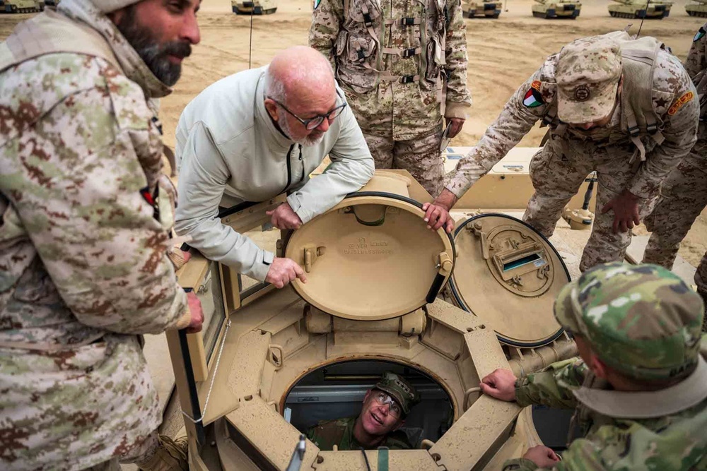 U. S. Army Central commander visits Kuwait Land Forces and Task Force Rattler at Camp Buehring