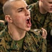 Recruit Anthony A. Chiaramonte meets his drill instructors