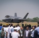 F-35 Demo team performs during Aero India 23