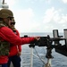 USCGC Spencer (WMEC 905) conducts 50 caliber training