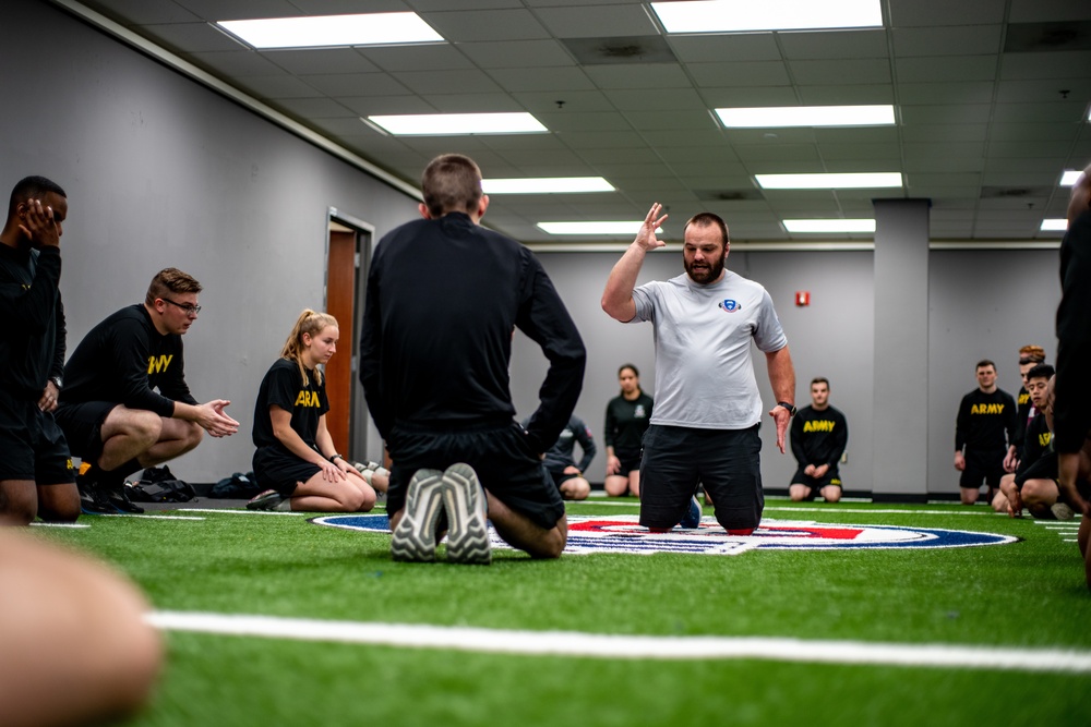 Providers Conduct Sprinting Drills for H2F PT