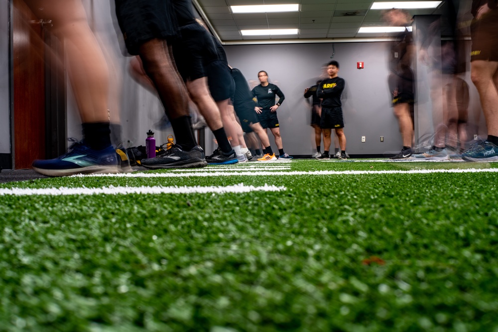 Providers Conduct Sprinting Drills for H2F PT