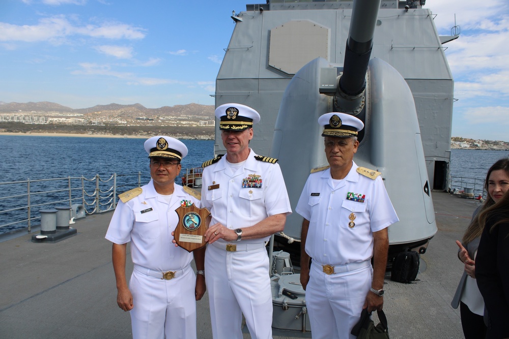 USS Lake Champlain Conducts Port Visit in Cabo San Lucas, Mexico