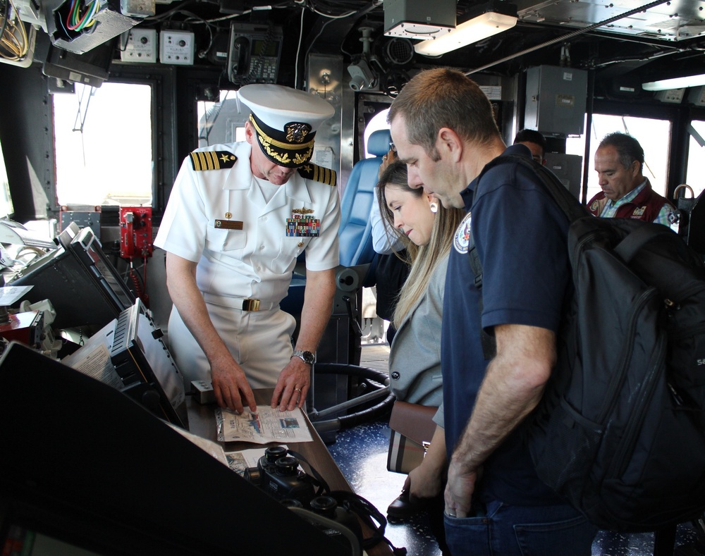 USS Lake Champlain Conducts Port Visit in Cabo San Lucas, Mexico