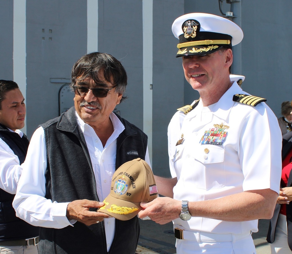 USS Lake Champlain Conducts Port Visit in Cabo San Lucas, Mexico