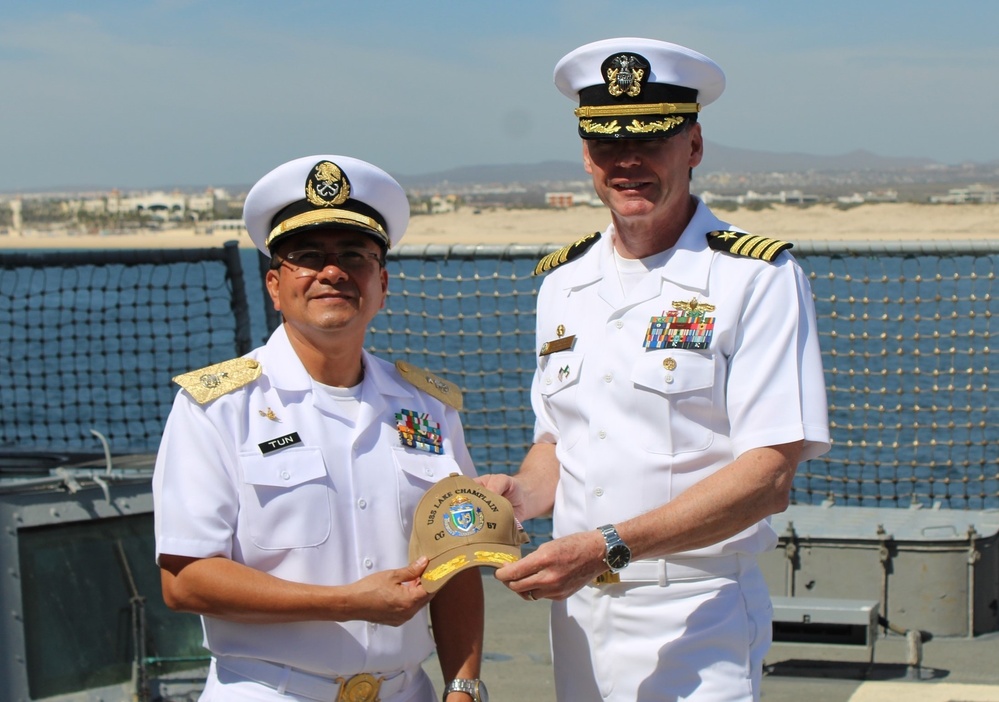 USS Lake Champlain Conducts Port Visit in Cabo San Lucas, Mexico