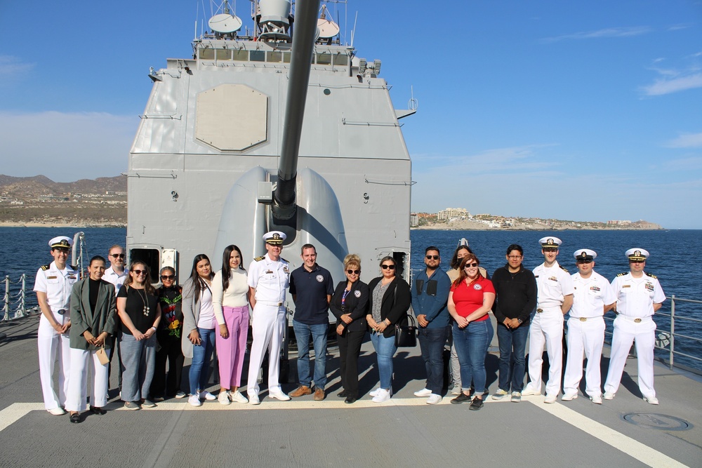 USS Lake Champlain Conducts Port Visit in Cabo San Lucas, Mexico