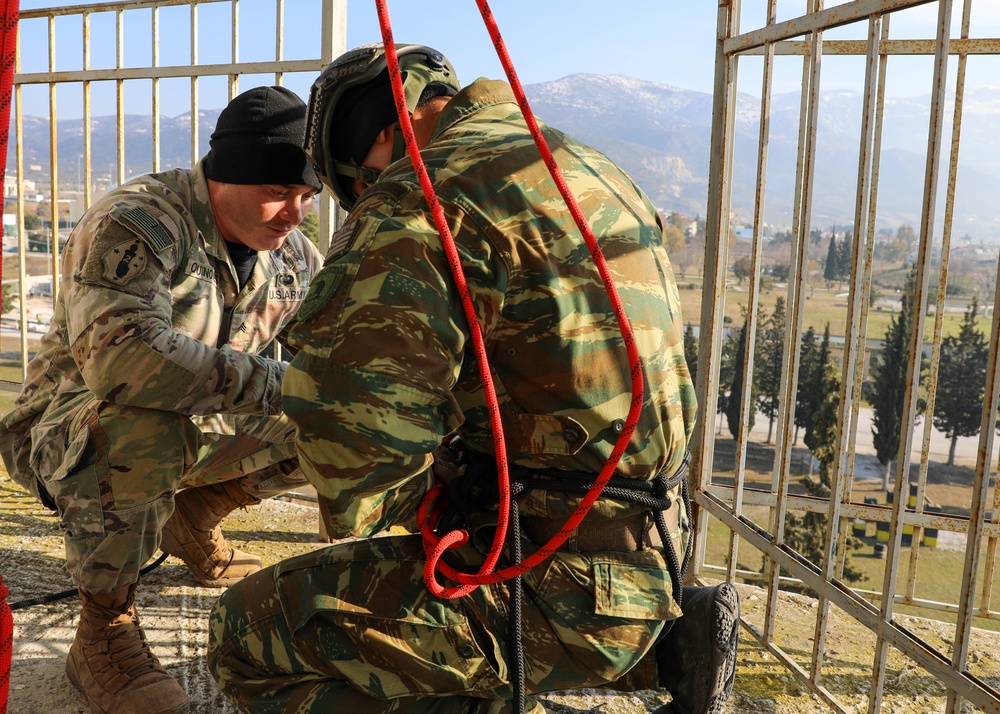 The 101st Air Assault Multi-national training in Greece