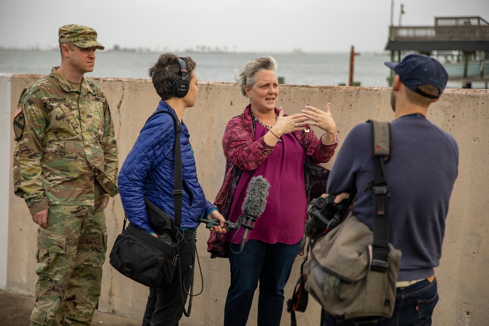 NPR Takes Galveston District's &quot;Ring Tour&quot;