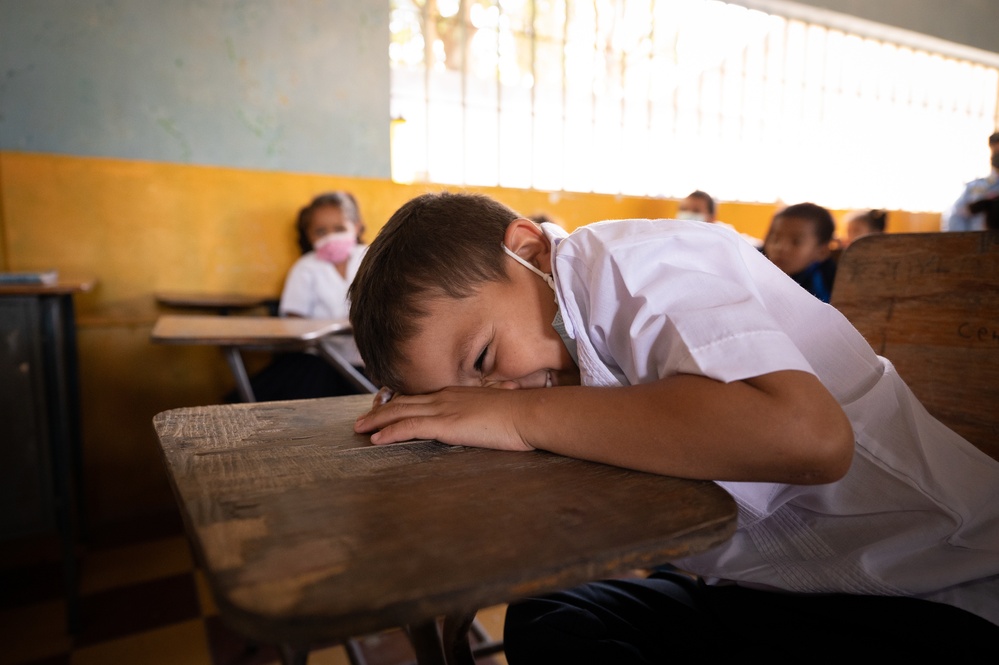 SFAB visits school in La Paz