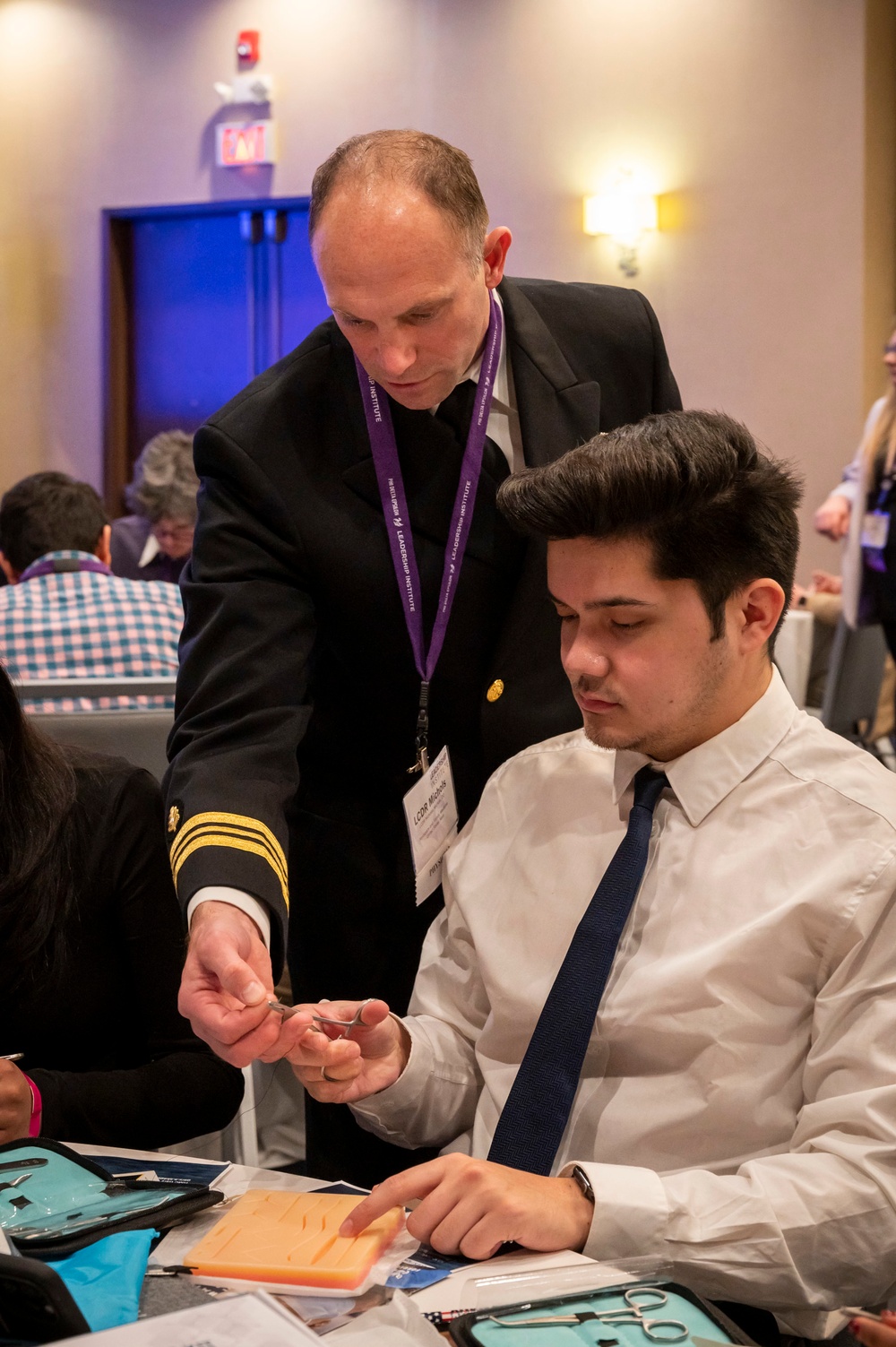 Navy doctors hold workshops at PhiDE Leadership Institute