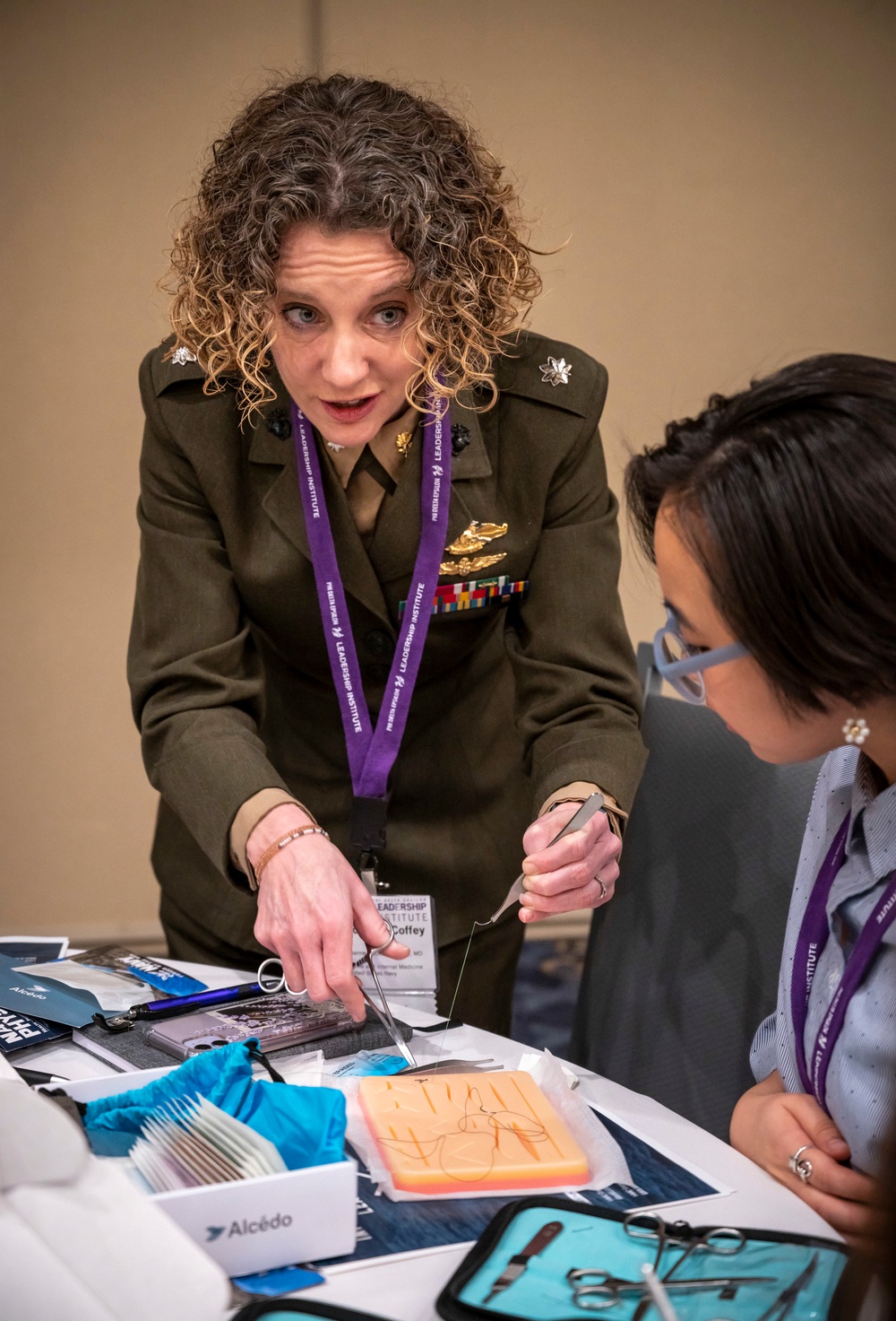 Navy doctors hold workshops at PhiDE Leadership Institute