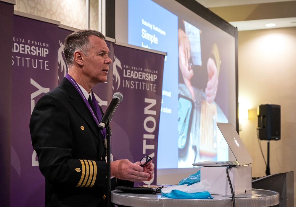 Navy doctors hold workshops at PhiDE Leadership Institute