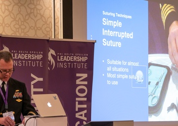 Navy doctors hold workshops at PhiDE Leadership Institute