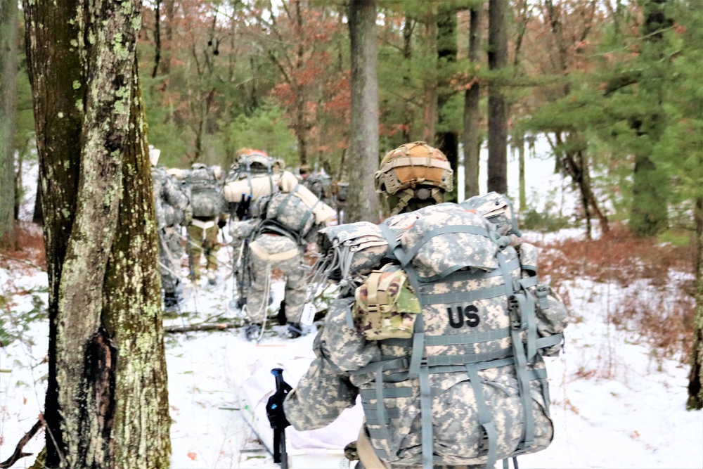 Airmen train in cold-weather operations, tactics, skills at Fort McCoy