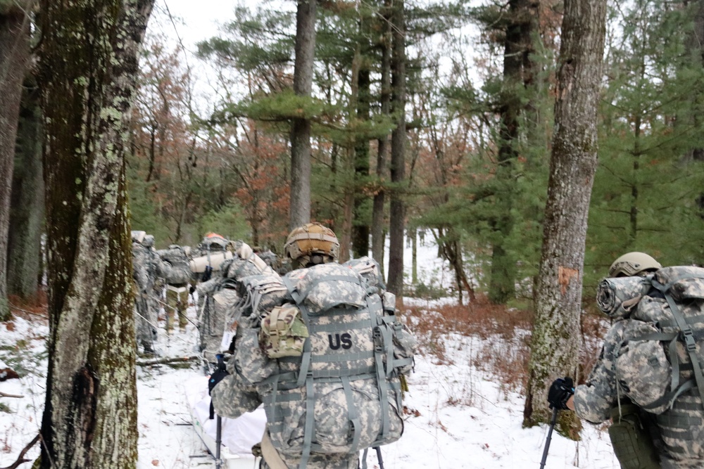 Airmen train in cold-weather operations, tactics, skills at Fort McCoy