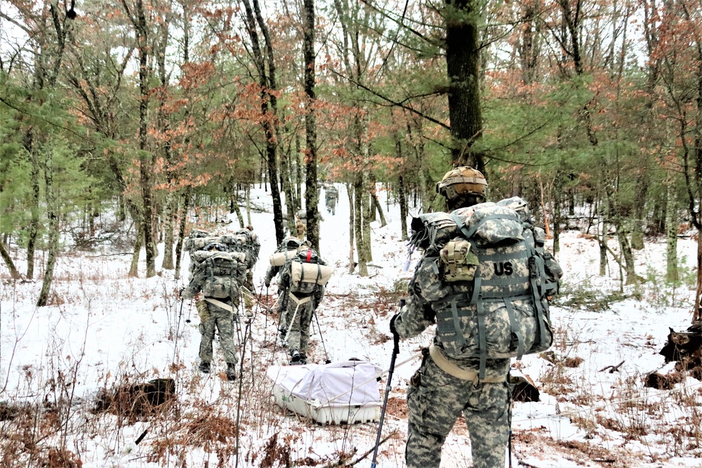 Airmen train in cold-weather operations, tactics, skills at Fort McCoy