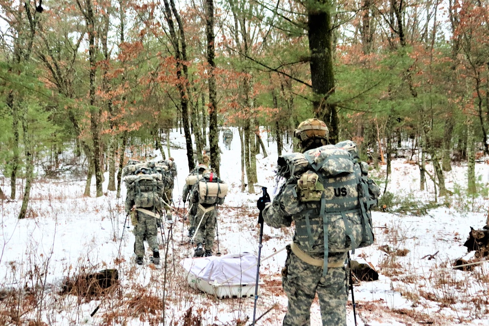 Airmen train in cold-weather operations, tactics, skills at Fort McCoy