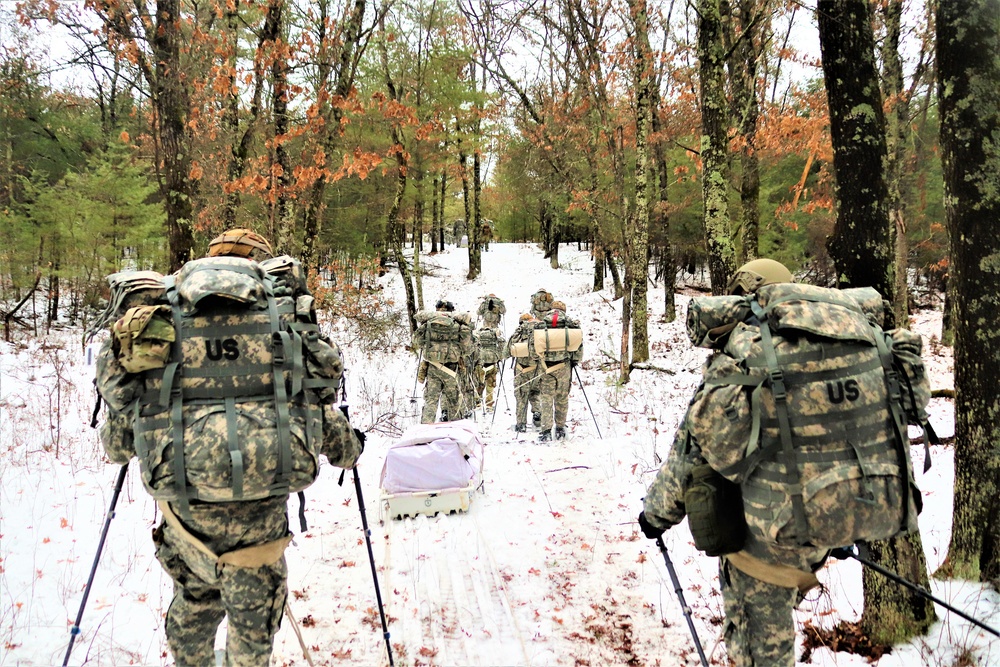 Airmen train in cold-weather operations, tactics, skills at Fort McCoy