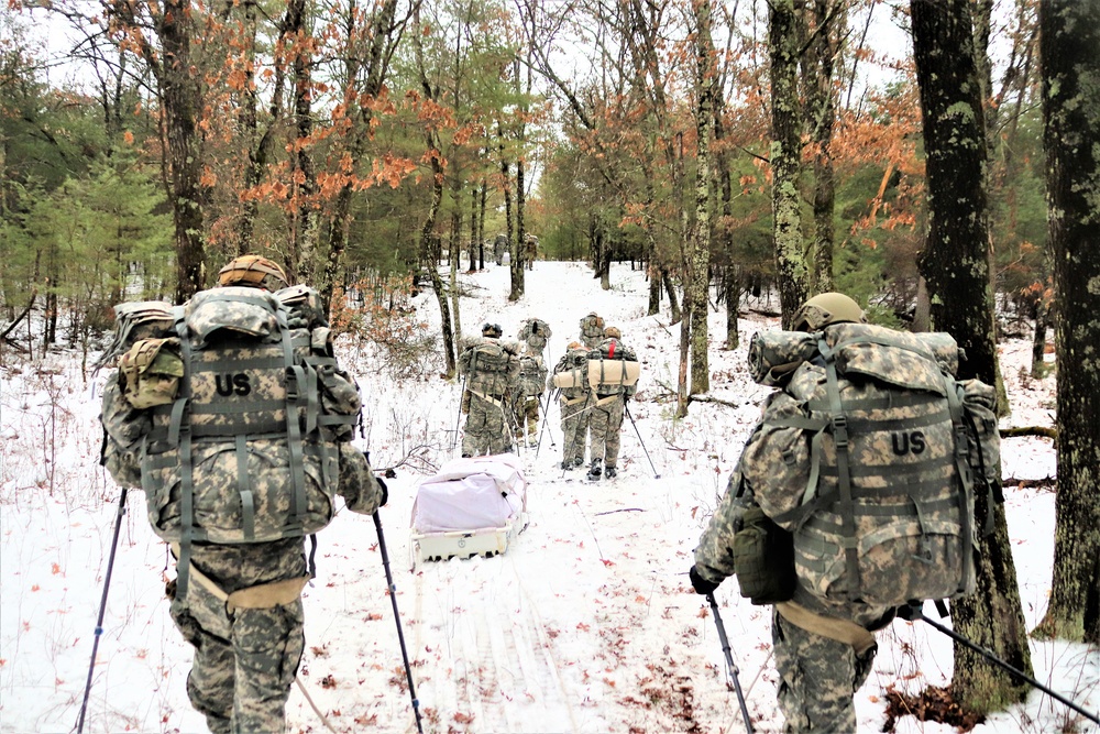 Airmen train in cold-weather operations, tactics, skills at Fort McCoy