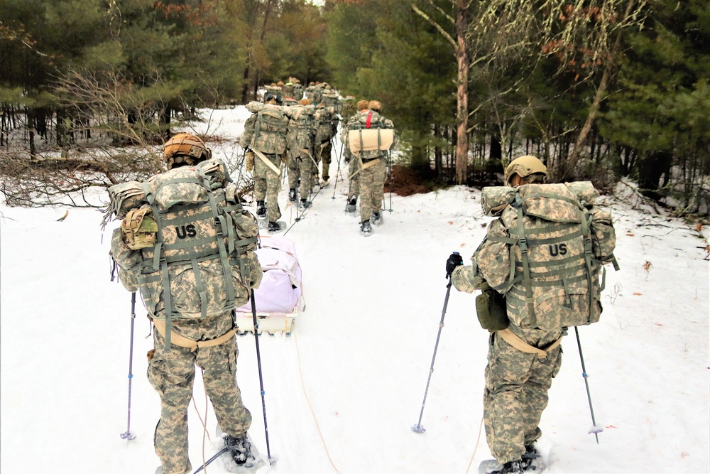 Airmen train in cold-weather operations, tactics, skills at Fort McCoy