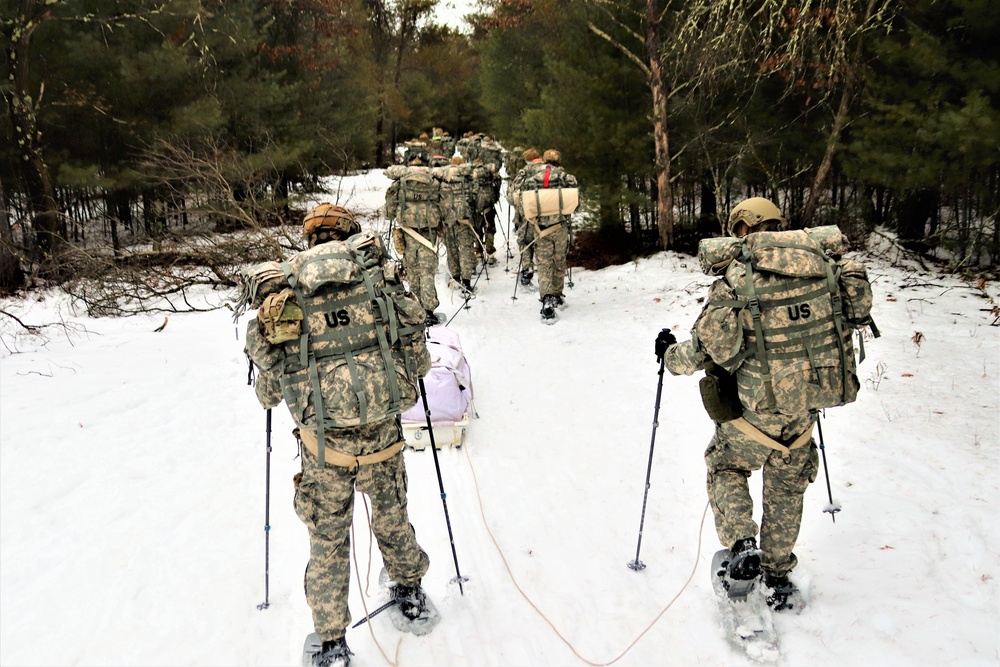 Airmen train in cold-weather operations, tactics, skills at Fort McCoy