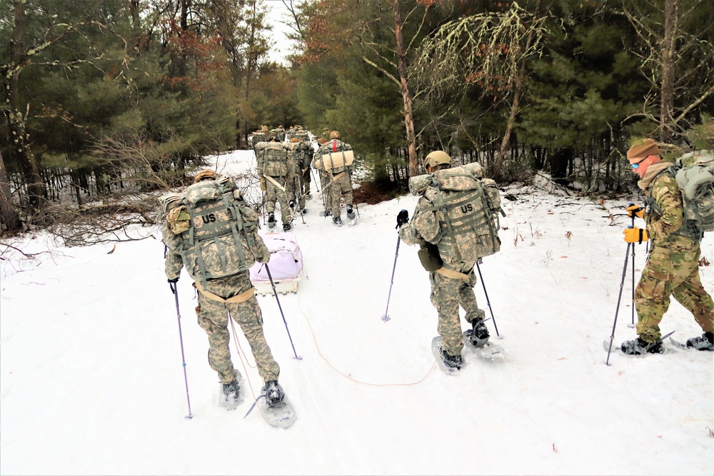 Airmen train in cold-weather operations, tactics, skills at Fort McCoy