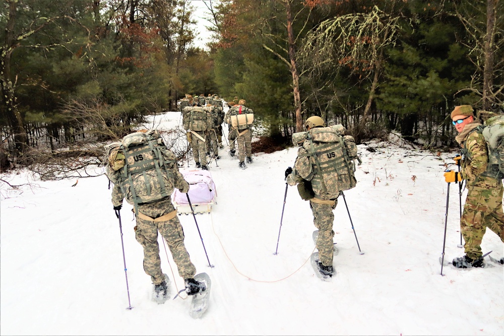 Airmen train in cold-weather operations, tactics, skills at Fort McCoy