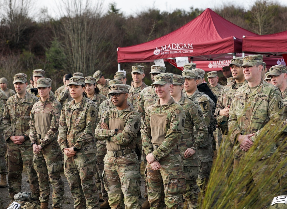 Madigan Army Medical Center hosts foot march on JBLM