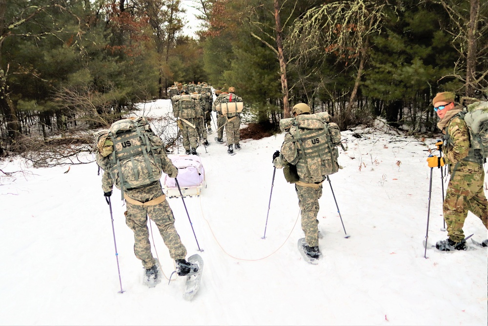 Airmen train in cold-weather operations, tactics, skills at Fort McCoy