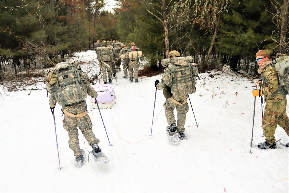 Airmen train in cold-weather operations, tactics, skills at Fort McCoy