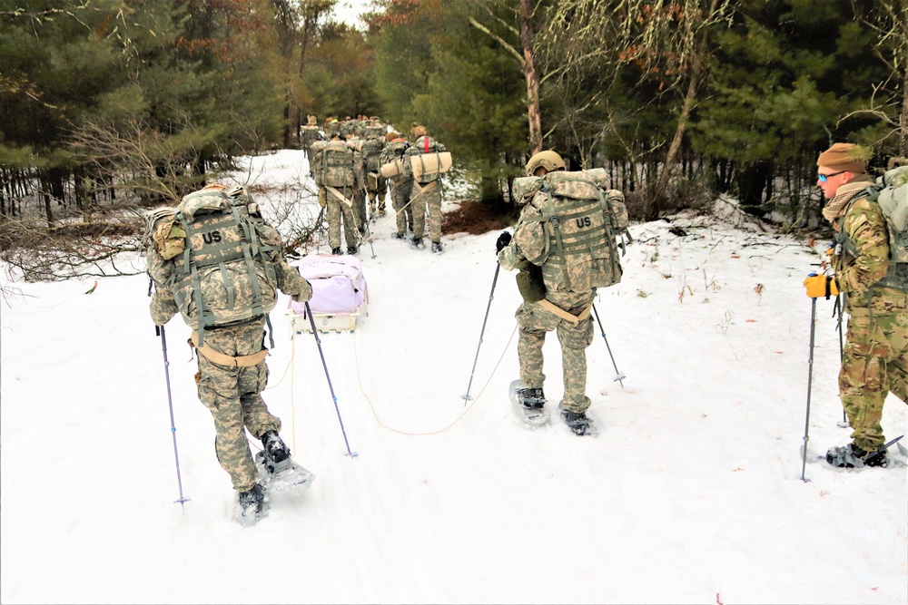 Airmen train in cold-weather operations, tactics, skills at Fort McCoy