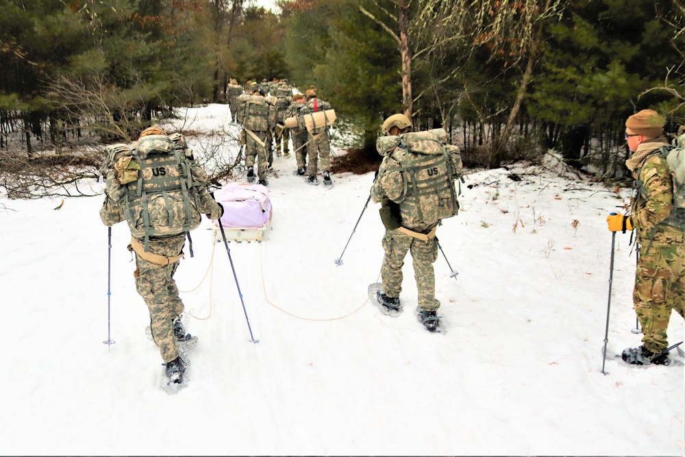 Airmen train in cold-weather operations, tactics, skills at Fort McCoy