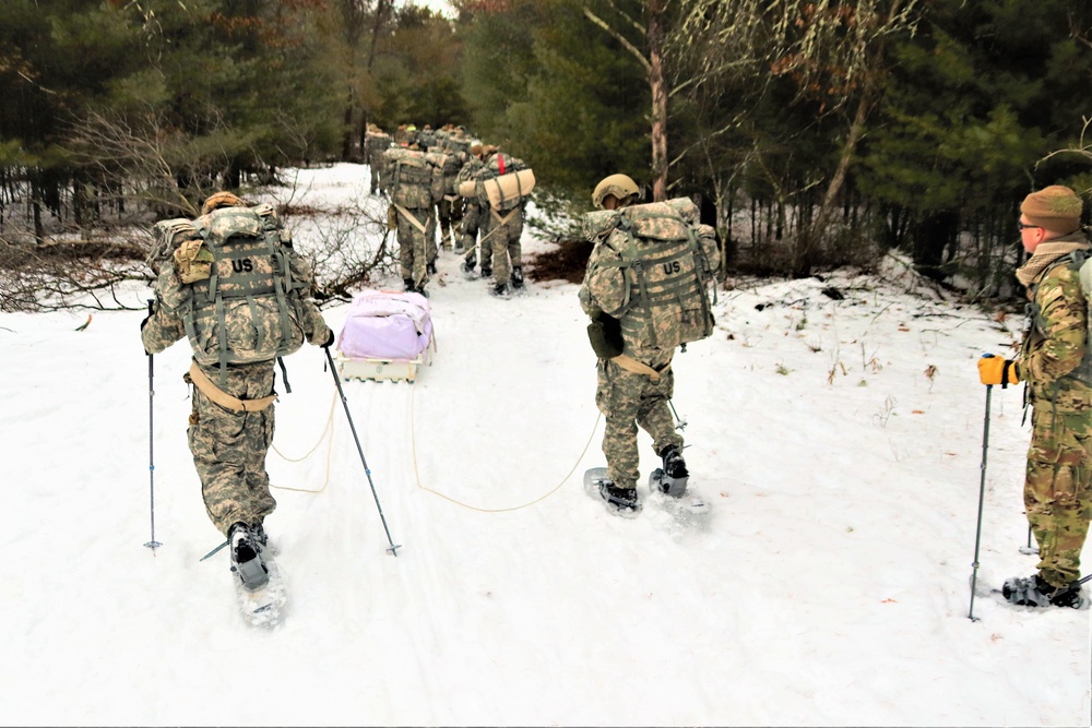 Airmen train in cold-weather operations, tactics, skills at Fort McCoy