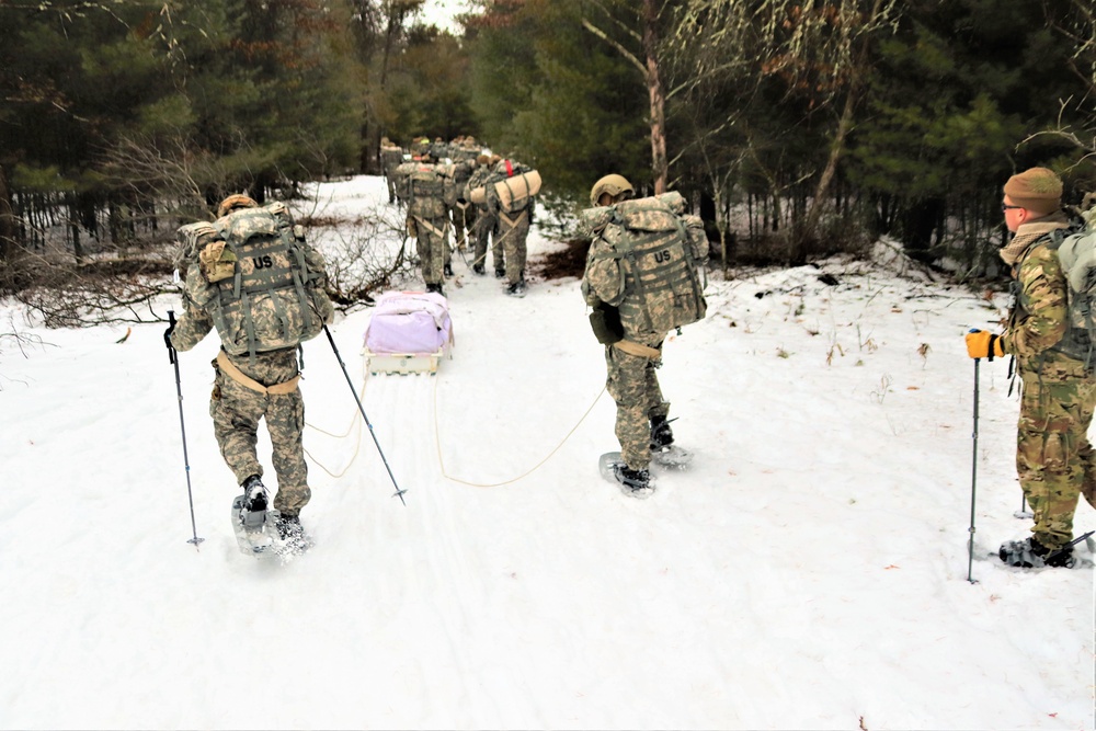 Airmen train in cold-weather operations, tactics, skills at Fort McCoy