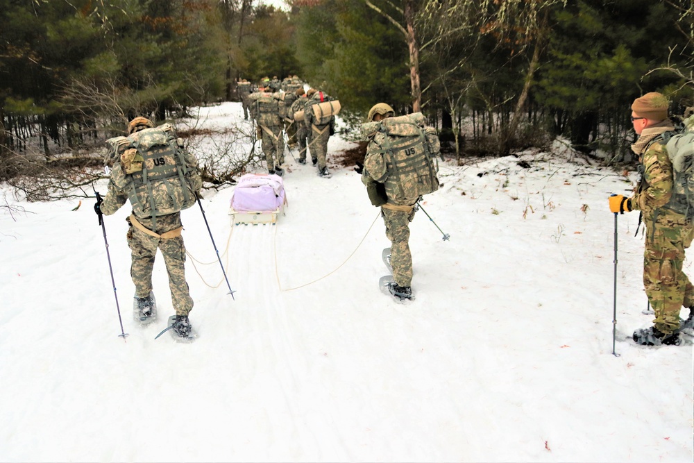 Airmen train in cold-weather operations, tactics, skills at Fort McCoy